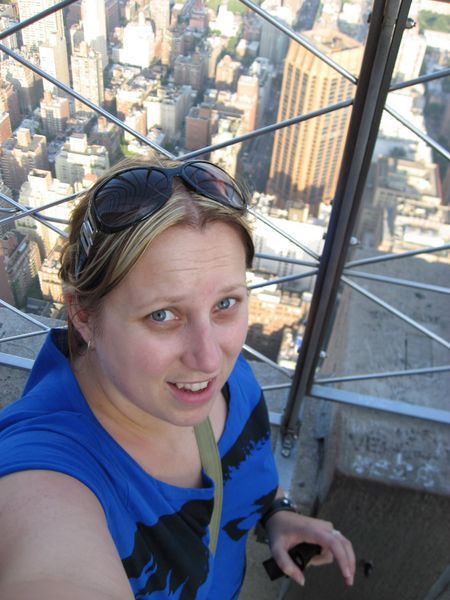 Me at the Top of the Empire State Building!