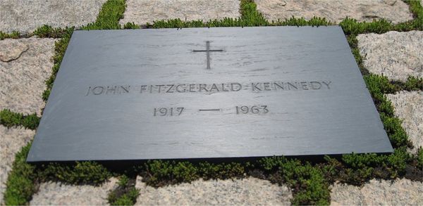 JFK's Plaque, Arlington Cemetery