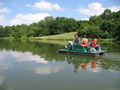 Out on the Paddle Boats at West Lake Park, Davenport