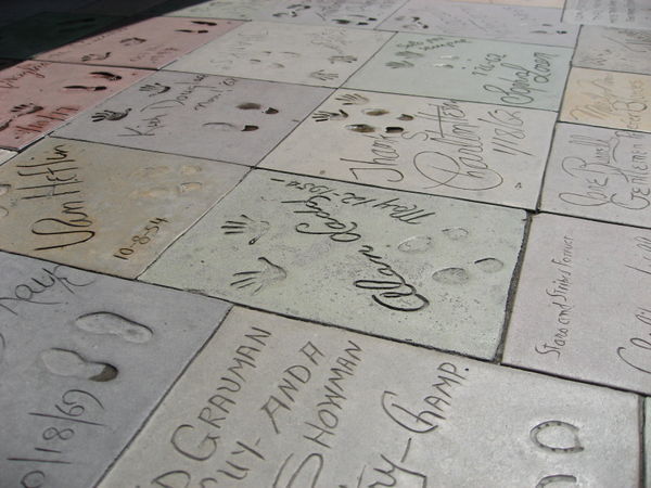 Footprints, Handprints & Signatures, Outside Graumann's Theatre, Hollywood