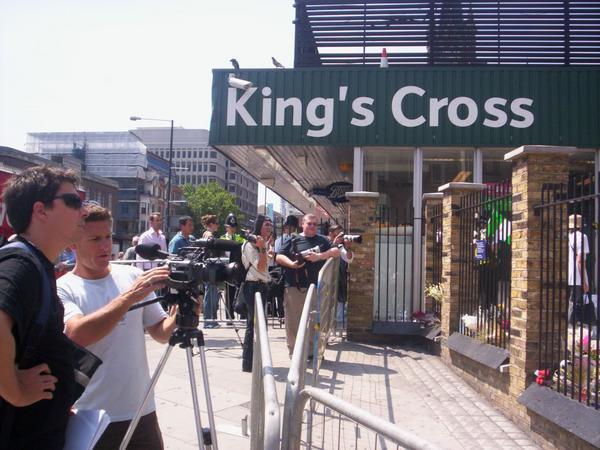 The Media at King's Cross Station