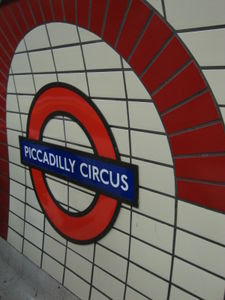 Picadilly Circus Tube Station