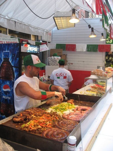 Yummy Food at the Feast of San Gennaro, Little Italy