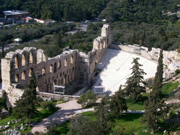 Theatre of  Herodus Atticus, Acropolis, Athens