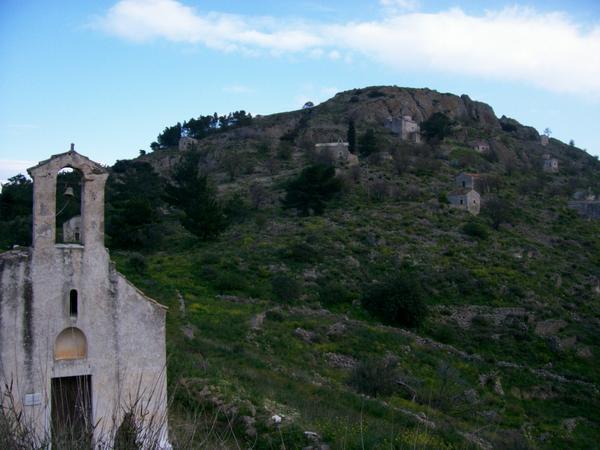 Palaiachora (Paleohora) Ruins, Aegina Mountains