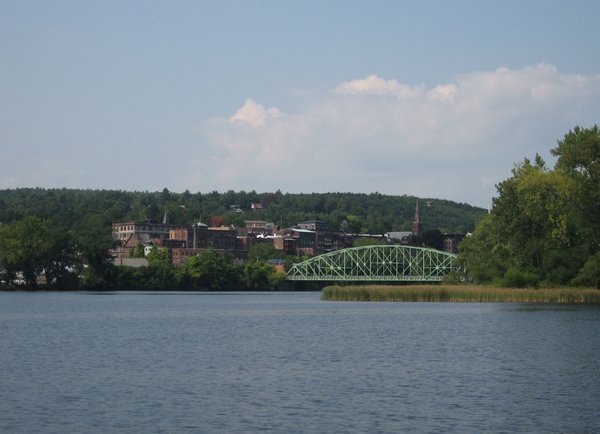 Brattleboro, from the other side of the Connecticut River, VT/NH