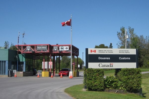 Canadian Border, Vermont/Quebec