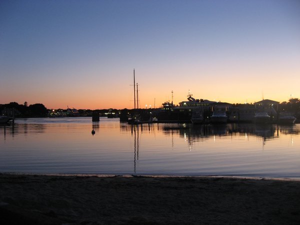 Hyannis Waterfront at Sunset, Cape Cod