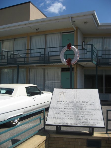 The Assassination Spot (on the balcony), Lorraine Motel, Memphis