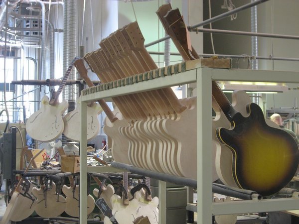 Nearly Finished!, Gibson Guitar Factory, Memphis