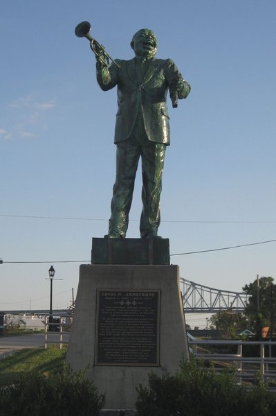 Louis Armstrong Statue, Algiers, Louisiana