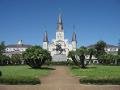 St Louis Cathedral and Jackson Park, New Orleans