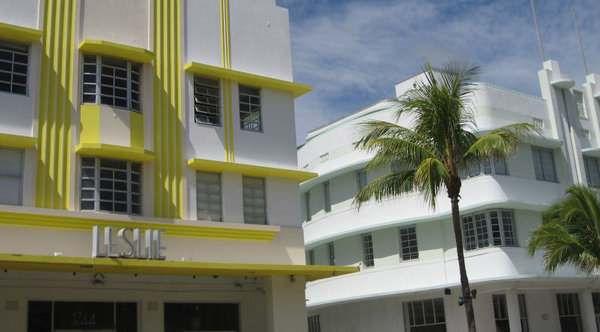 More Art Deco Buildings, South Beach, Miami