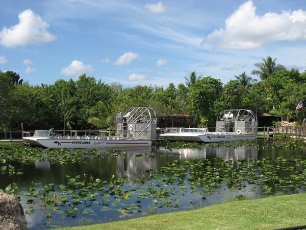 Airboats, Everglades National Park, Florida