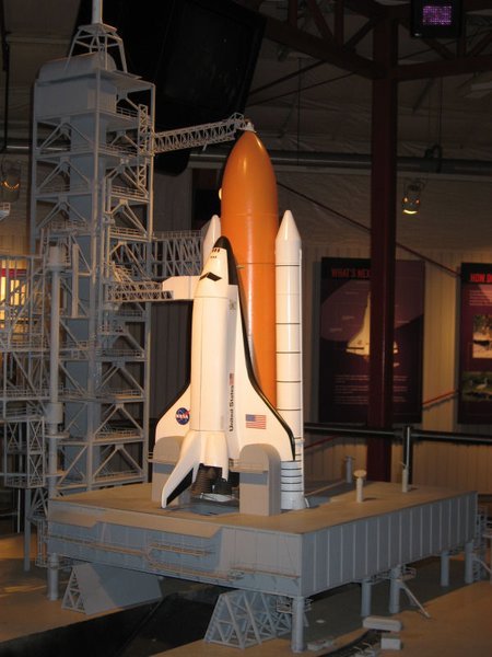 Shuttle and Launchpad Model!