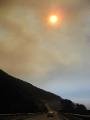 Haze from the California Wildfires, Cabrillo Highway, Californian Coast