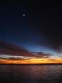 Sunset and Moon from the Sundown Bar, Angaga Island