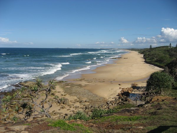 Looking from Coolum towards Point Arkwright, Sunshine Coast