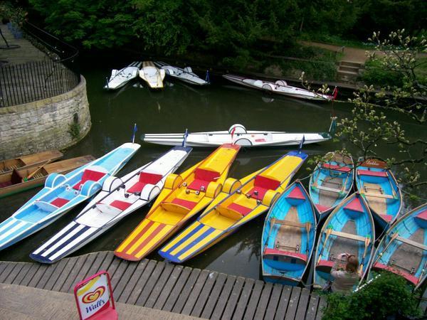 Boats for Hire on the River, Oxford