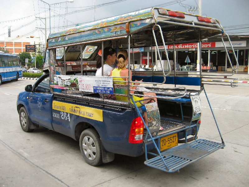 Songathew transport, Pattaya