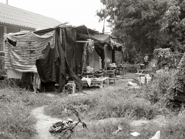 The real Thailand (family hut), Pattaya