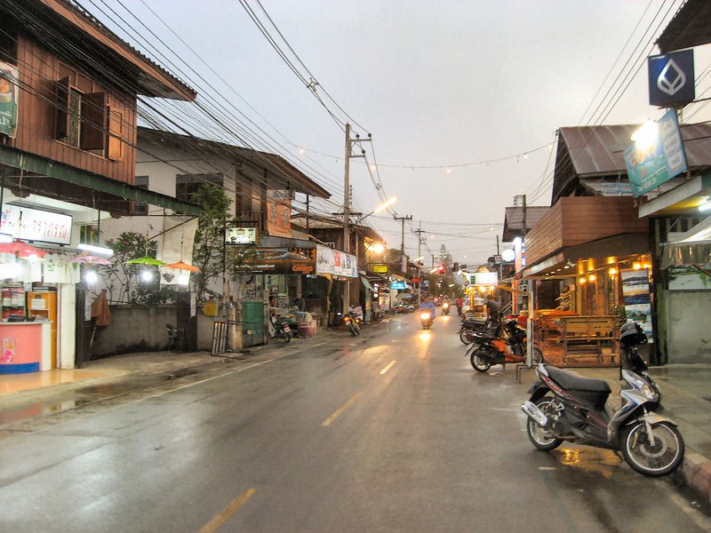 The quiet streets of Pai, Thailand