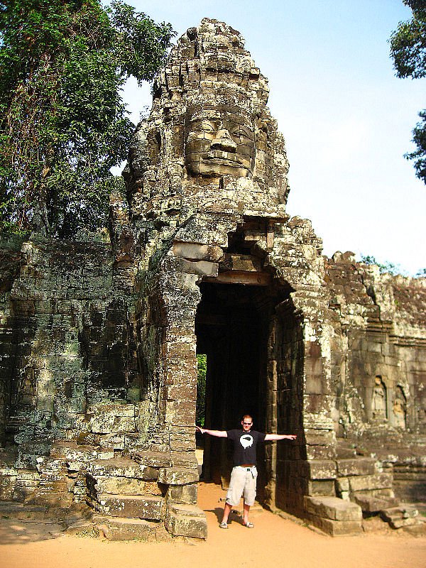 Entrance to Banteay Kdei, Angkor Archaeological Park, Siem Reap