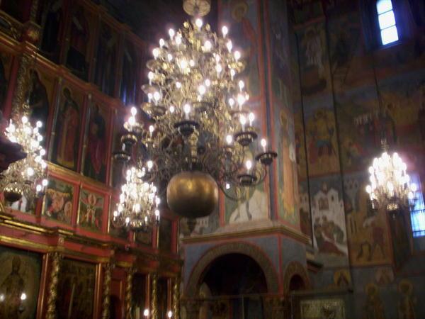 Inside the Archangel Cathedral, Kremlin, Moscow