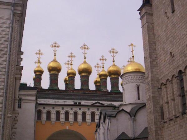 Dome Tops, Kremlin, Moscow