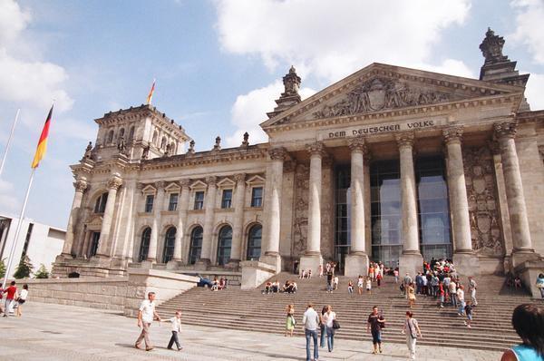 The Reichstag (Parliament Building), Berlin, Germany
