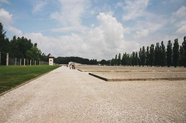 Foundations of Barracks, Dachau Concentration Camp, Germany