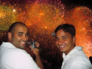 Kahtan and Luis - New Year