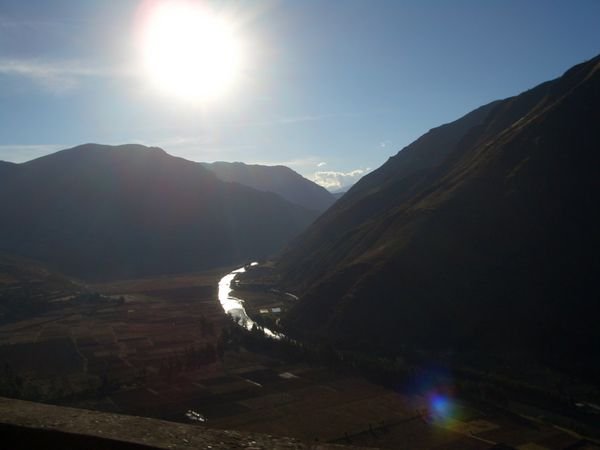 Sonnenaufgang in den peruanischen Anden
