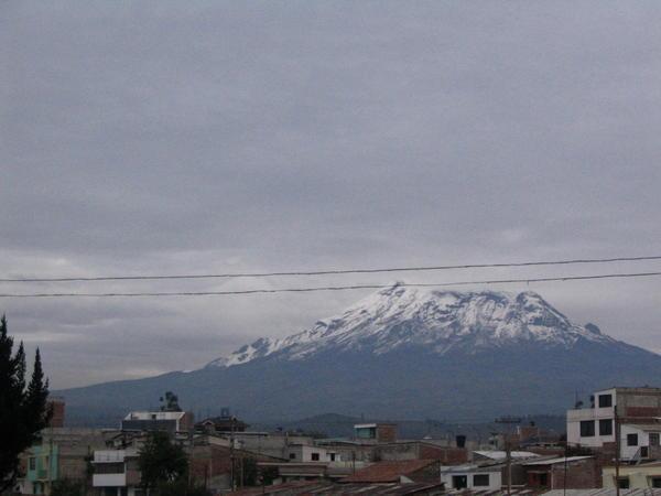 View from Riobamba