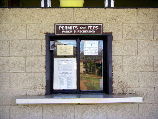 Overun permit office