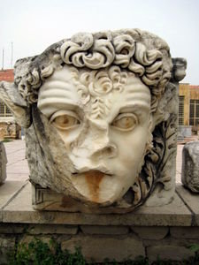 Statue in front of Aprhodisias Museum