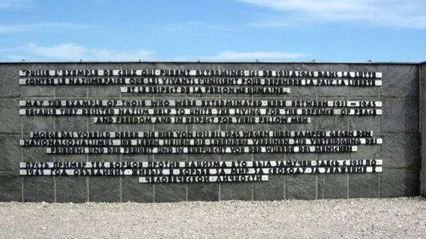 Dachau sign