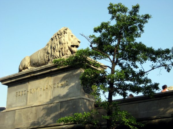 Lion at Chain Bridge