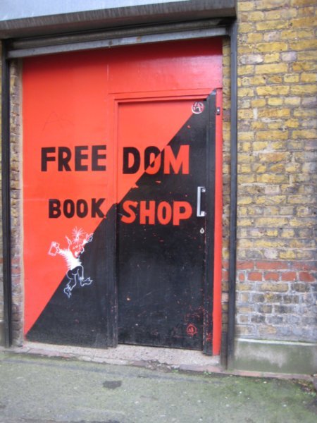 Freedom Bookshop Door