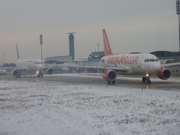 Icy runways