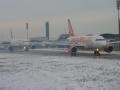 Icy runways
