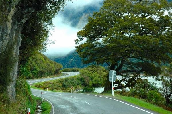 The road to Haast