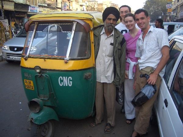 Our moto-rickshaw driver.