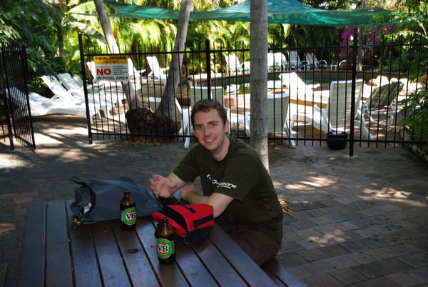 Rich at Elkes Backpackers in Darwin