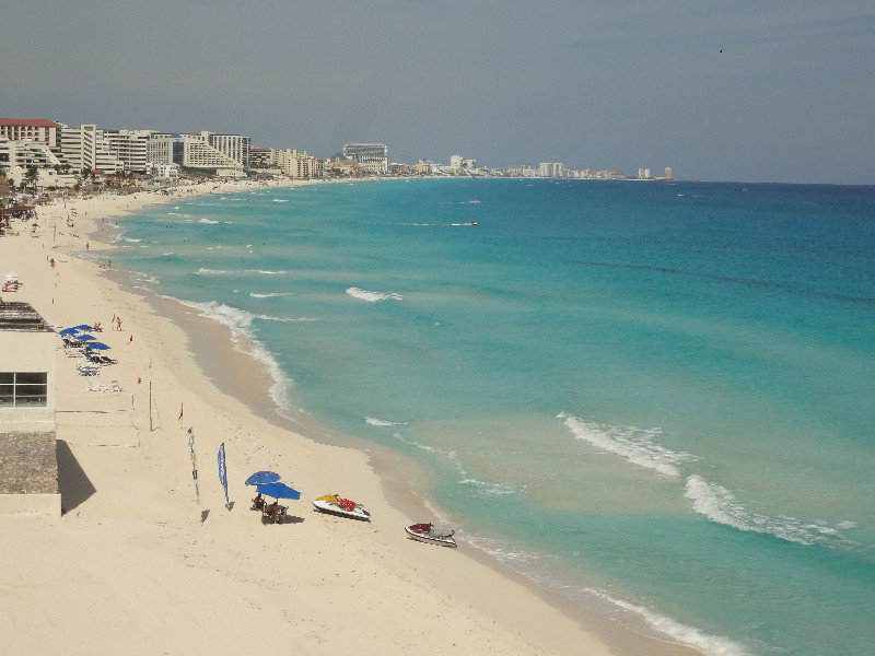 Beachview in Cancun