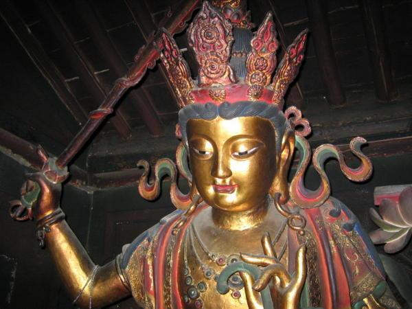 Tibetan Image of Manjushri, Bodhisattva of Wisdom