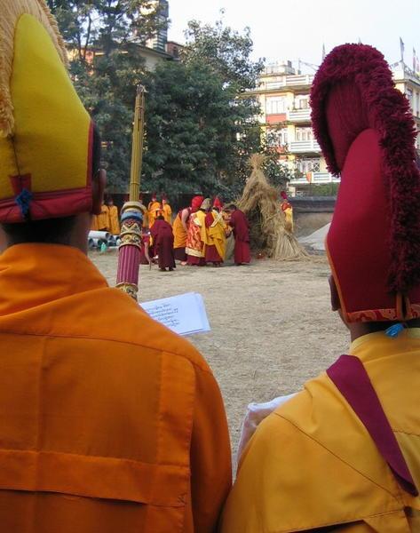 Ceremony at White Gompa