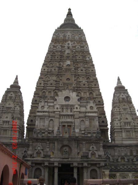 Main temple in Bodhgaya