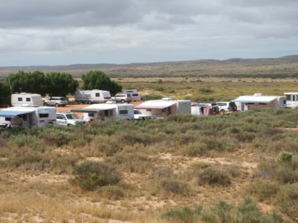 Mesa camp site
