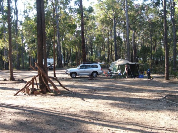 Wellington Dam campsite